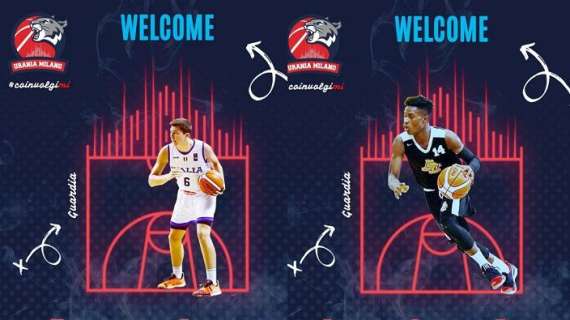 A2 - Gravaghi e Abeca completano il roster dell'Urania Milano