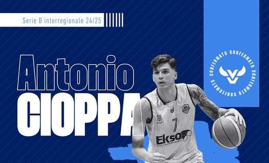 Serie B - Il playmaker Antonio Cioppa rinforza la Virtus Matera