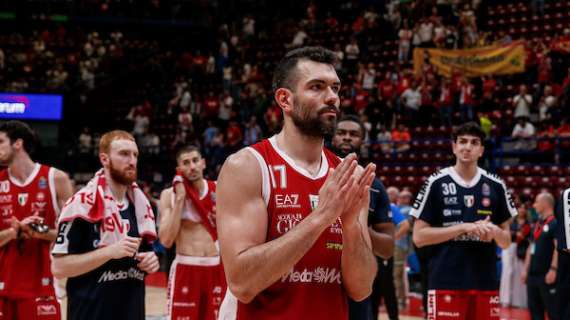 Olimpia Milano, così capitan Ricci: «Il buco nel petto che hai stasera difficilmente andrà via»