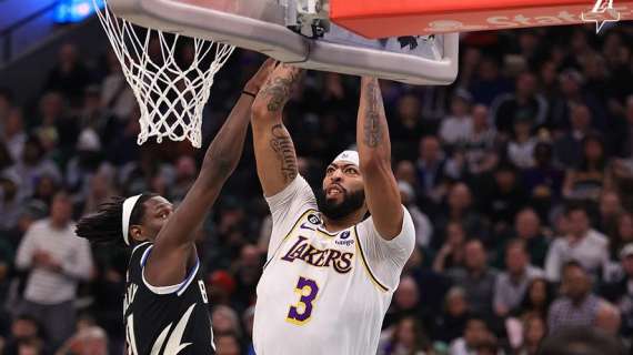 NBA - Bucks: il duello tra Giannis e Davis porta la vittoria ai Lakers