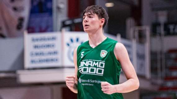 UFFICIALE LBA - Dinamo Sassari, in prima squadra il giovanissimo Michele Cipriano