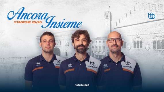 Treviso Basket conferma lo staff tecnico per la stagione 25/26