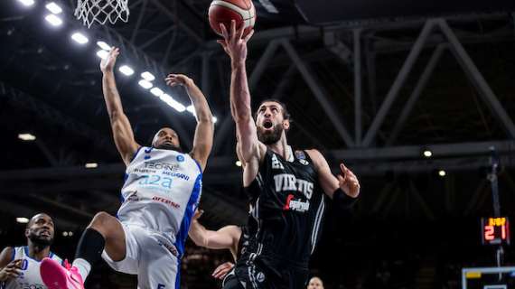 LIVE LBA - Sulla sirena la corsa della Virtus Bologna trionfa sulla Germani Brescia