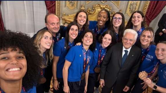 Nazionale Femminile e l'Under 20 maschile al Quirinale dal Presidente Mattarella