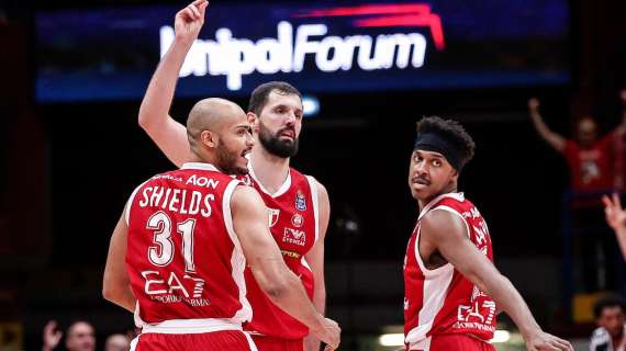 Olimpia Milano: Shields e LeDay tornano con il Maccabi. Tre assenze per Messina