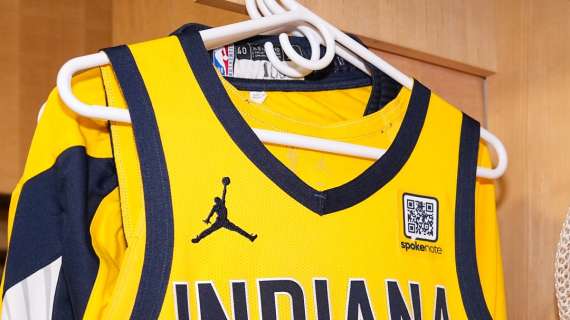 NBA - I Pacers non vogliono più togliersi le maglie “oro”