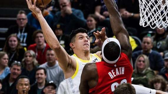 NBA - Fontecchio e i Jazz piegano Portland al supplementare