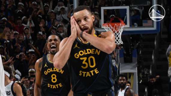 NBA - Curry decide all'ultimo la vittoria Warriors sui Mavs di Klay Thompson