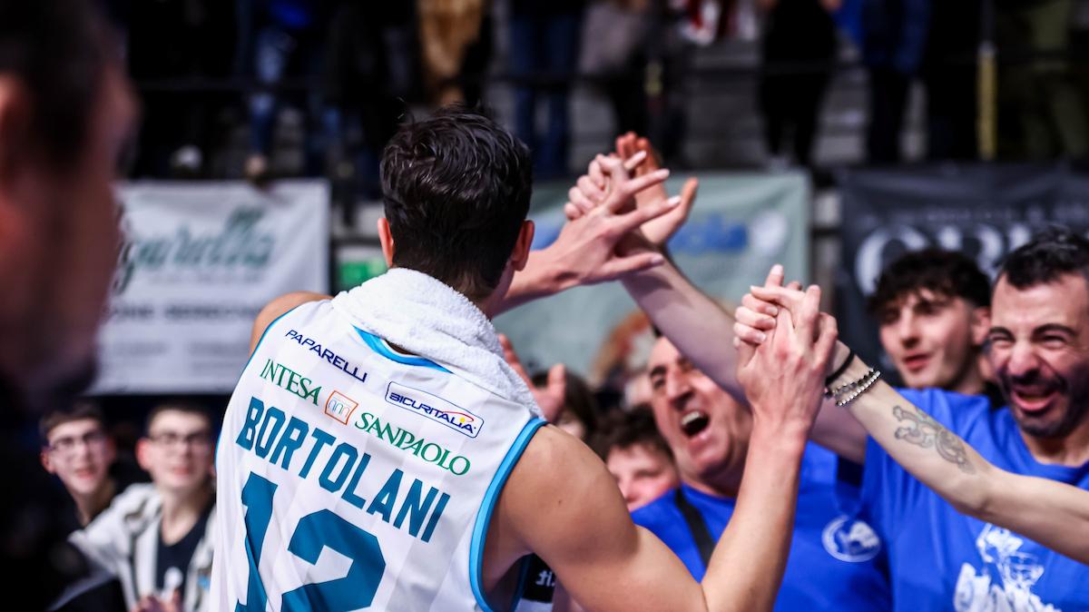 Acqua S.Bernardo Cantù, contro Trento Bortolani ritocca il proprio "high" stagionale