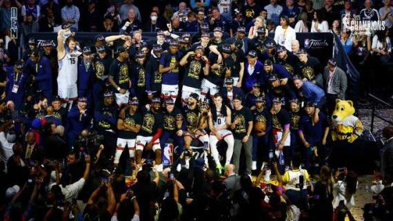 NBA - Nikola Jokic e i Denver Nuggets sono i campioni NBA 2023