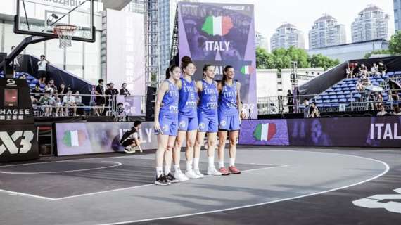 Women Series Finals 3x3 - L'Italia cede in semifinale alla Francia