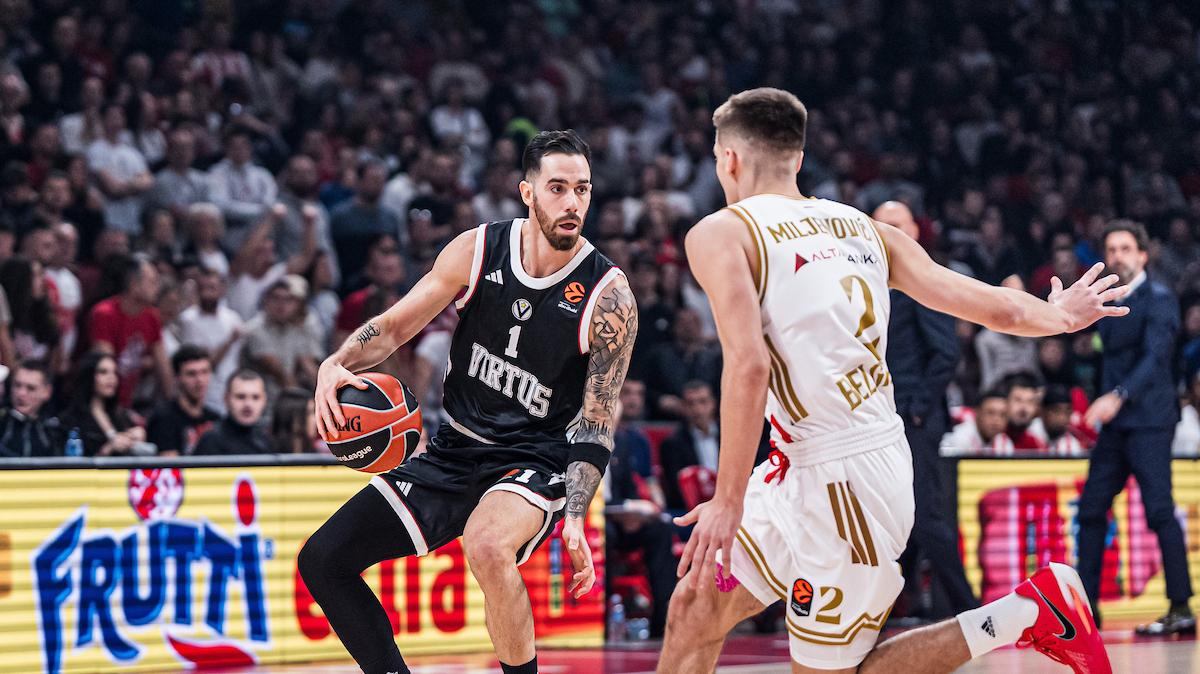 Virtus Bologna, doppia assenza per Ivanovic contro Brescia