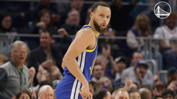 NBA - A -2 dalle 4.000 triple segnate in carriera Steph Curry si accontenta...