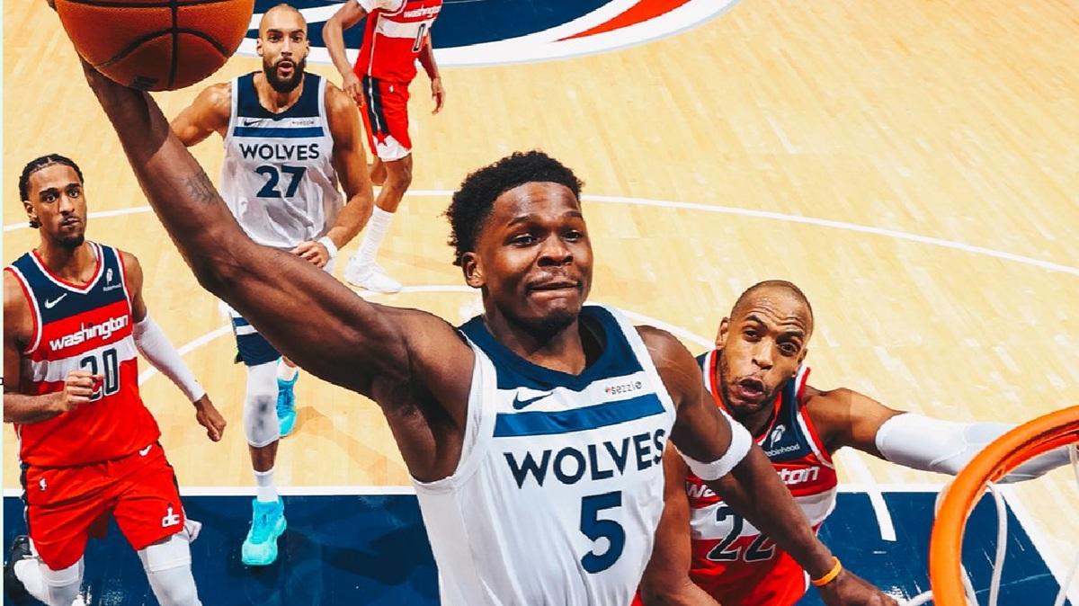 Edwards domina, Timberwolves dilagano per lo sweep su Washington