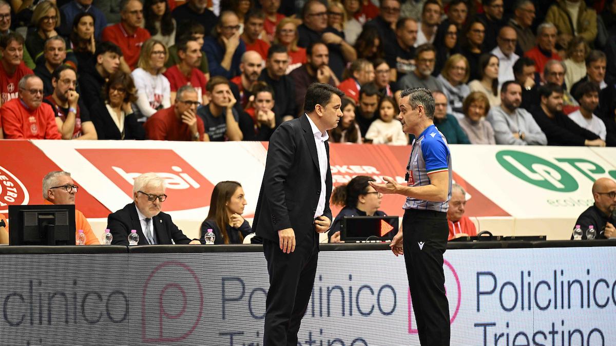 Trieste, Gonzalez: "Nelle difficoltà continuato a giocare insieme, sono felice"