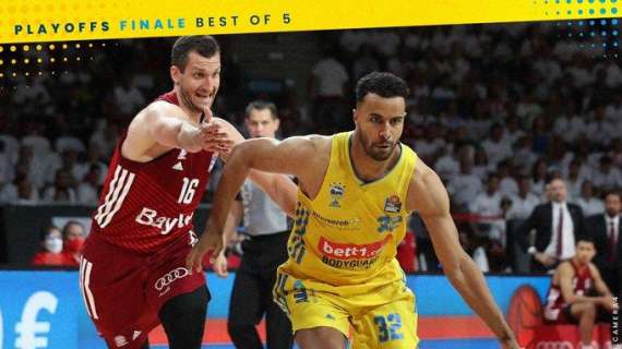 BBL - Finals:colpaccio dell'Alba Berlino all'Audi Dome del Bayern