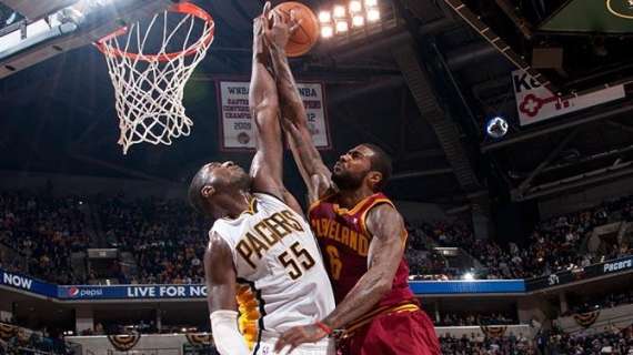 Indiana regola Cleveland dopo l'infortunio di Irving