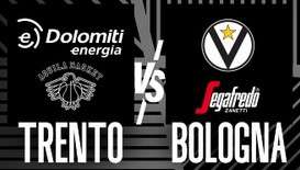 LIVE LBA - 2Q Dolomiti Energia Trento - Virtus Segafredo Bologna 16' (29-39)