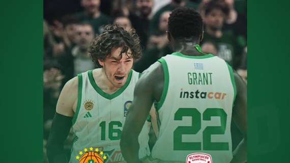 GBL - Il Panathinaikos conquista il derby con l'Olympiacos