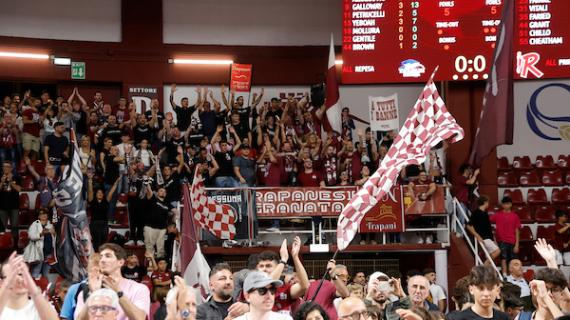 Trapani Shark, 300 tifosi granata per l'esordio in trasferta a Trieste?