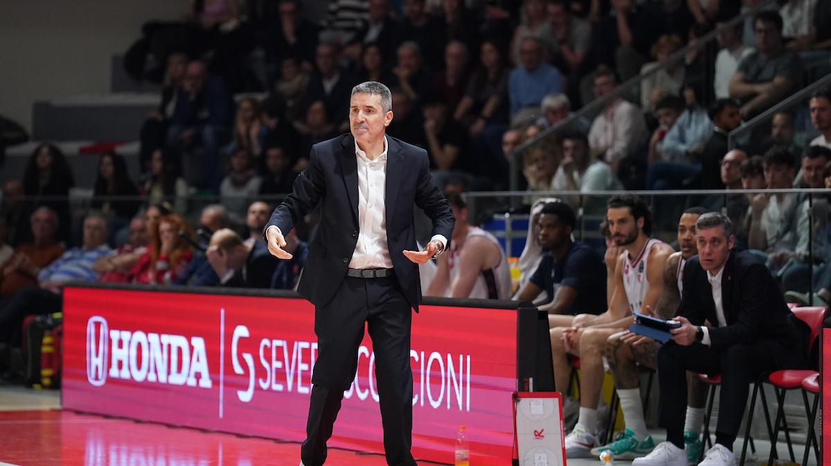 Reggio Emilia, Priftis: «Non penso al +9 dell’andata: il nostro unico obiettivo è vincere»