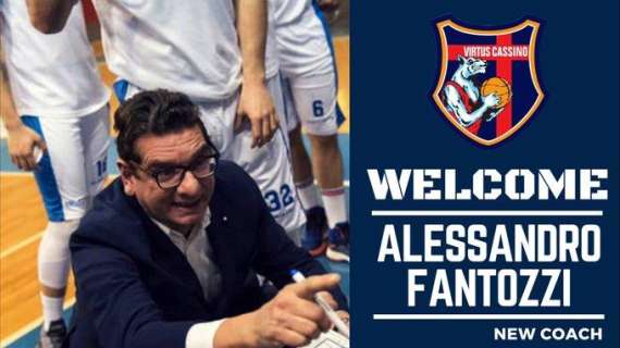 Serie B - Alessandro Fantozzi è il nuovo capo allenatore della BPC Virtus Cassino