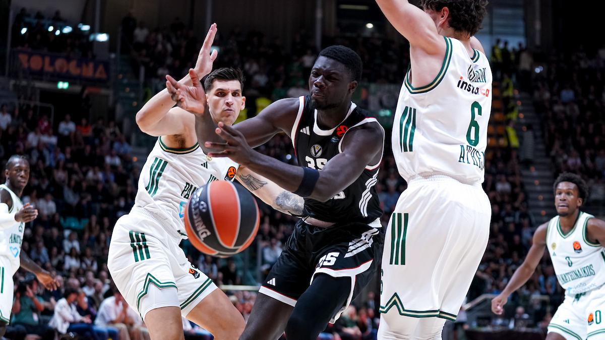 Virtus show, Diouf: «Essendo una squadra giovane la gente ci dava per spacciati»