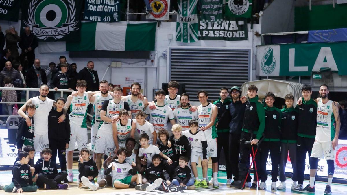 Serie B - La Mens Sana Basket travolge il College Borgomanero