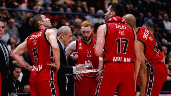 Olimpia Milano a Treviso per blindare un posto alle F8 di Coppa Italia