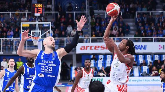 LBA highlights: un finale thriller di Pistoia mette quasi in crisi Brescia