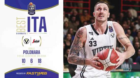 Achille Polonara Best ITA Fastweb della 19ª giornata della Serie A Unipol 2024/25