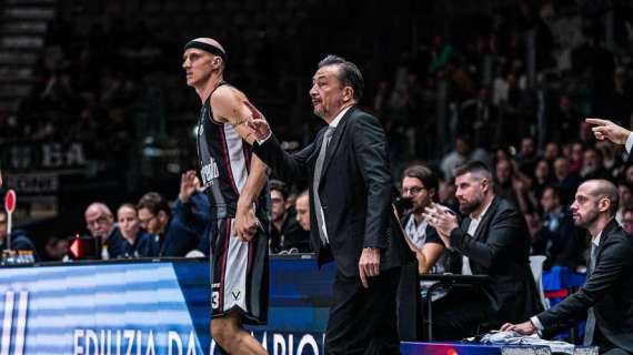 LBA - Virtus, Bruno Mascolo e Achille Polonara nel post partita