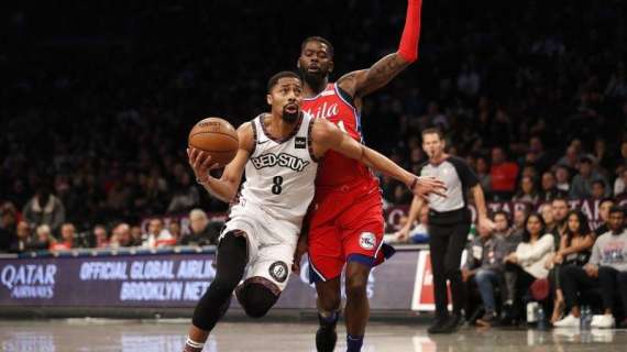 NBA - I Nets superano dei Sixers in versione turismo