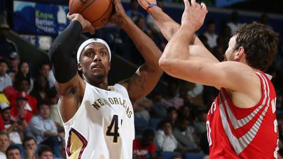 NBA - Pelicans, Dante Cunningham fuori per un mese