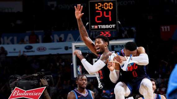 NBA - Primo squillo Thunder: battuti i Suns