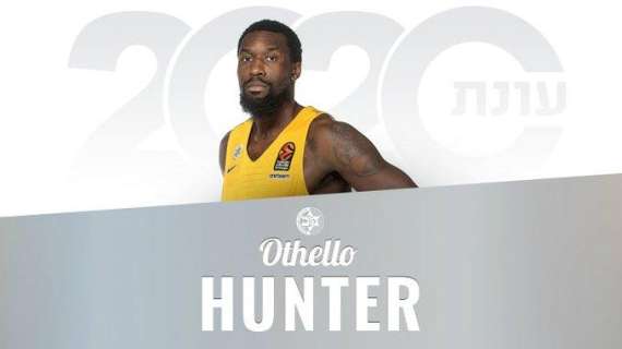 MERCATO EL - Maccabi Tel Aviv annuncia Othello Hunter