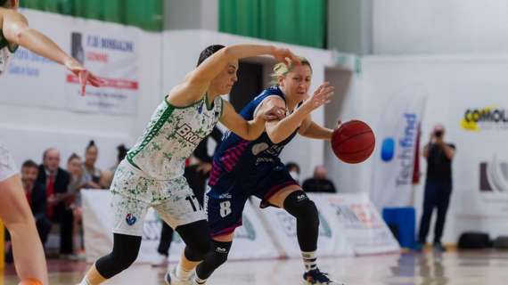 A1 Femminile - La Dinamo Sassari non chiude la rimonta: Broni pareggia la serie