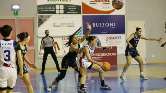 A2 F - Solmec Rhodigium Basket cade nel match interno contro Umbertide