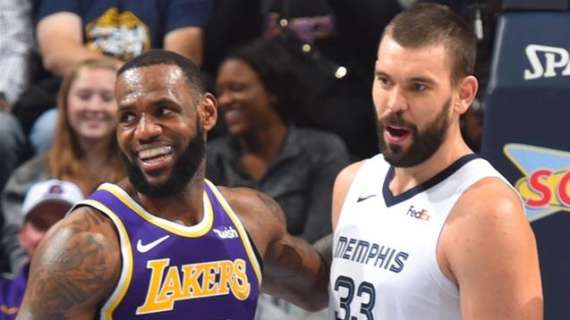 NBA - Lakers, LeBron James davvero contento dell'arrivo di Marc Gasol