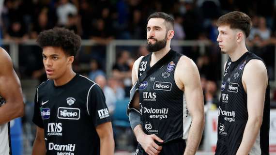 Trento attende novità sulle condizioni di Zukauskas: infortunio alla spalla in G1 con Milano