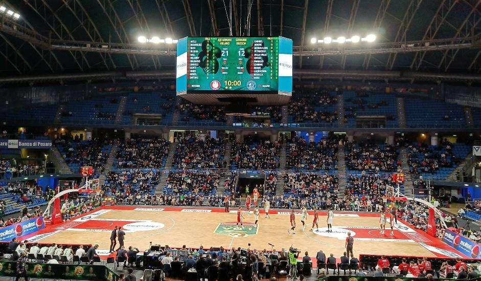 LBA: 4487 gli spettatori alle Semifinali di Coppa Italia 2022