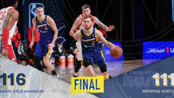 GLeague - Nico Mannion recorded a double double in Warriors' win