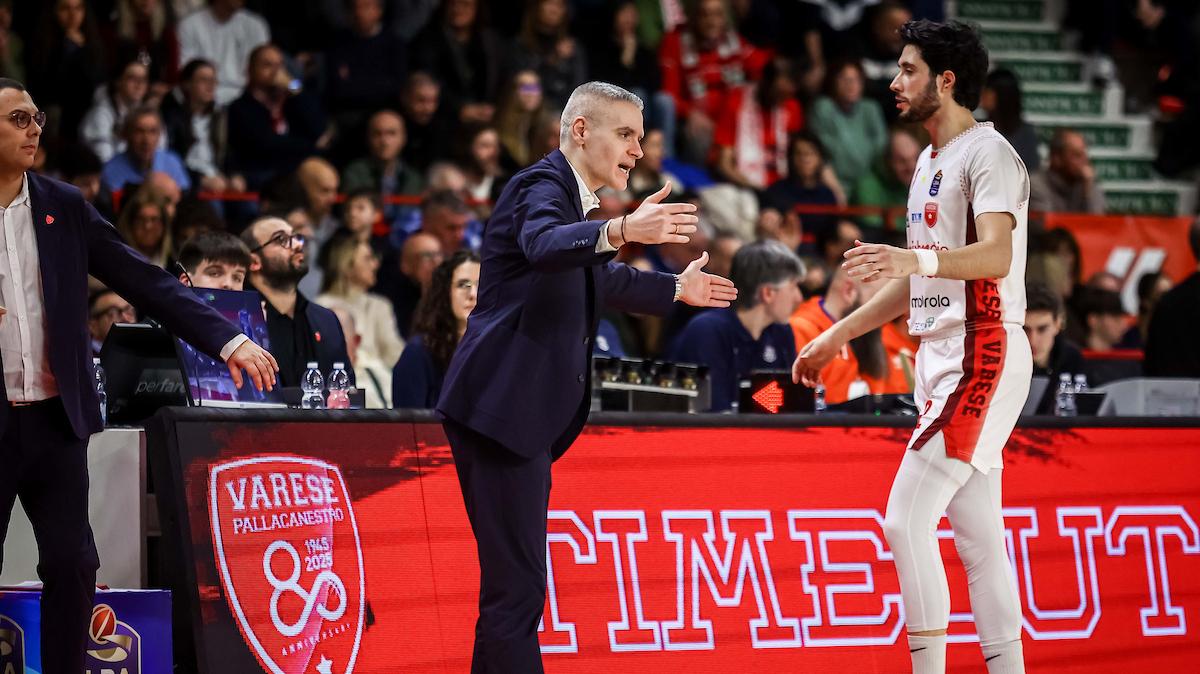 Varese, Kastritis: "Li abbiamo spinti fuori dalla loro comfort zone"