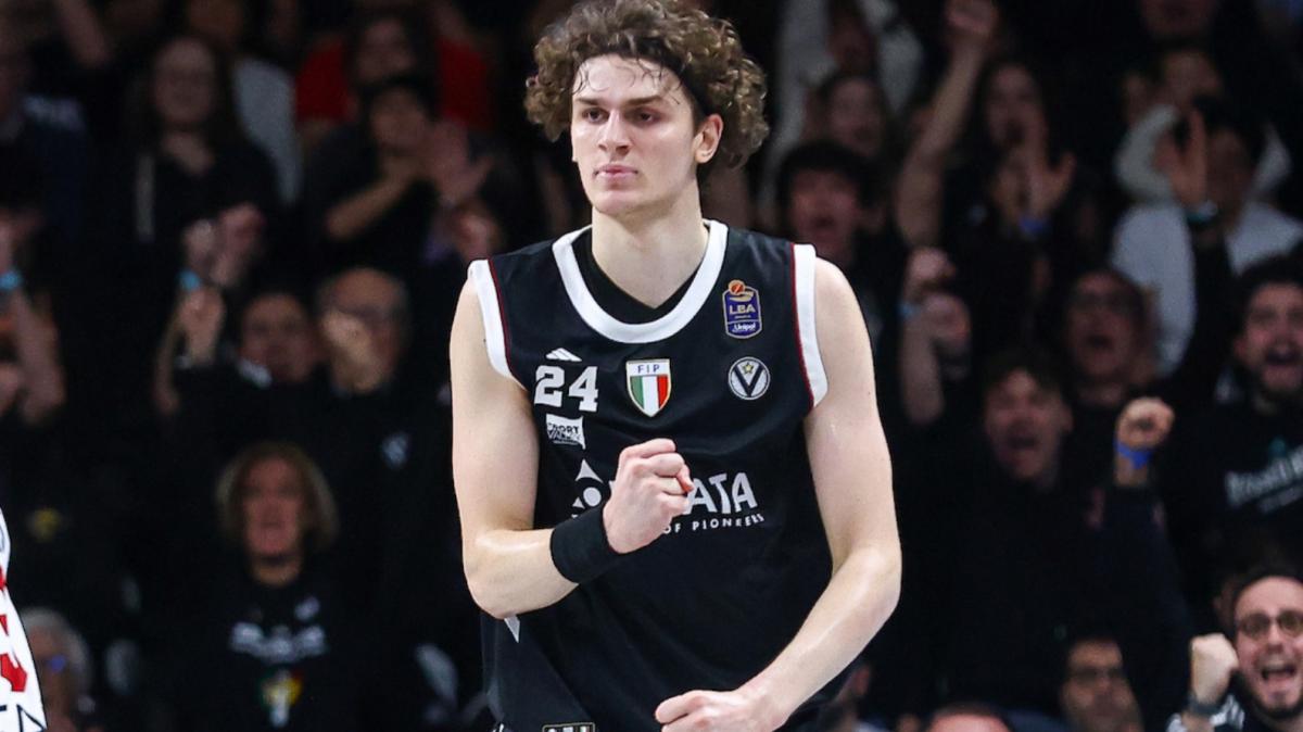 È la notte di Francesco Ferrari: «Cazzimma e personalità», la Virtus ha un giocatore vero