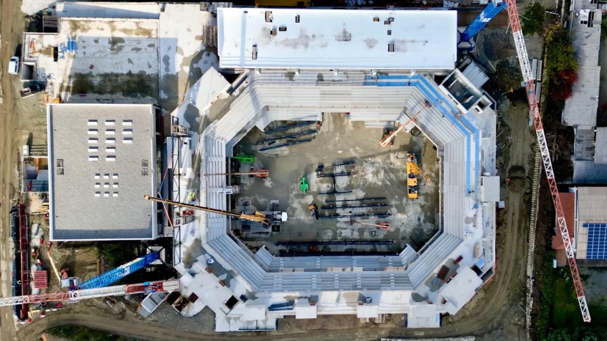 Cantù Arena viaggia spedita: «Si mantengono le previsioni. Che emozione camminare nell'Arena»