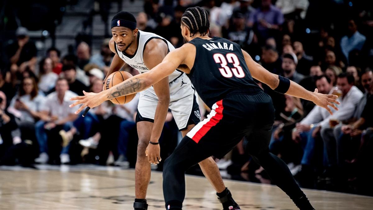 Senza Wembanyama e Castle, Spurs sufficienti per piegare i Blazers