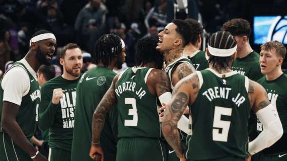 NBA - Il colpaccio a Minnesota lo fanno i Bucks senza Dame e Giannis