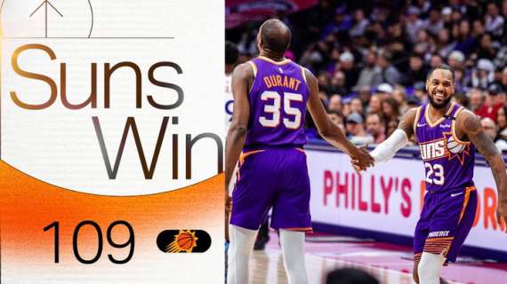 NBA - I Phoenix Suns risorgono improvvisamente a Philadelphia