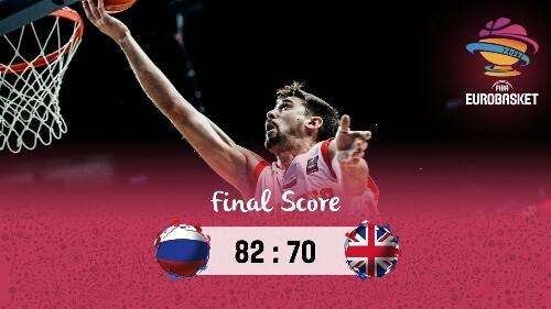 EuroBasket 2017 - Vittoria della Russia sulla Gran Bretagna
