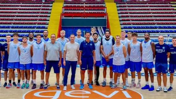 LBA - Napoli, primo allenamento al PalaBarbuto: è iniziata la nuova stagione 